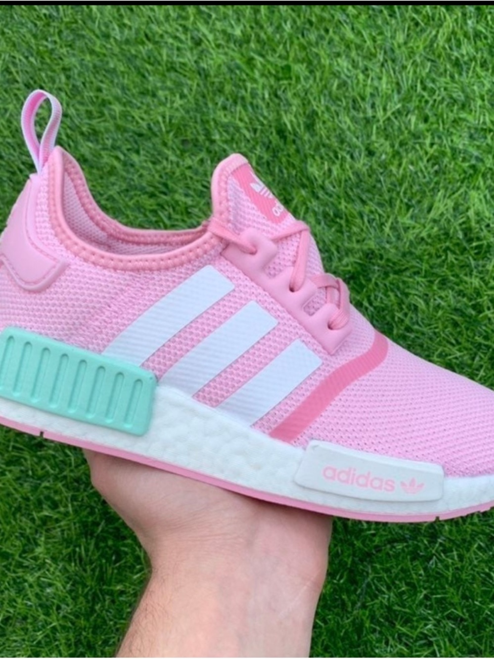 adidas Pink and Mint NMD Women's Sneakers size 6.5